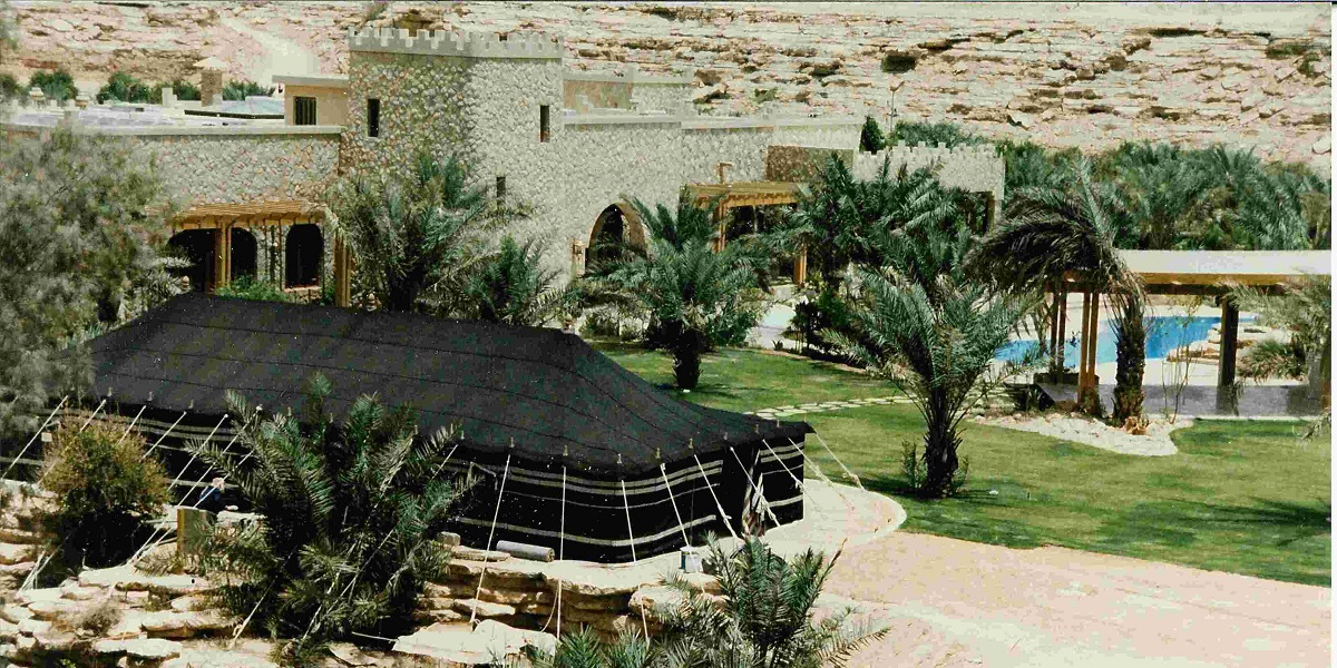 Goat hair tents projects in Saudi Arabia by Al-Mirkaz